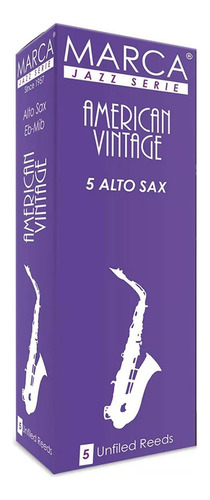 Caña Marca American Vintage Para Saxo Alto