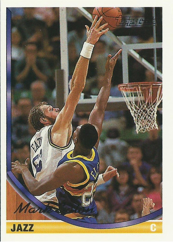 Barajita Mark Eaton Topps Gold 1993 #19 Jazz Utah