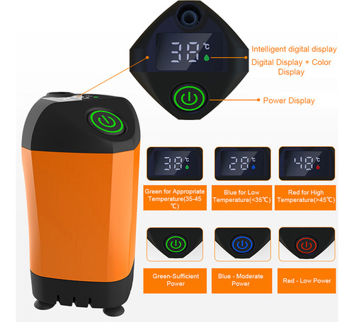 Regadera Ipx7 Con Bomba Eléctrica Portátil Para Campamento