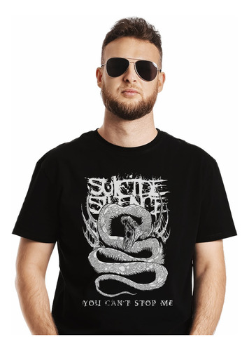 Polera Suicide Silence You Cant Stop Me Rock Impresión Direc