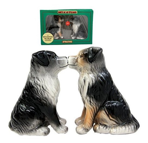 Atlantic Collectibles Perro Pastor Australiano Salt Y Pepper