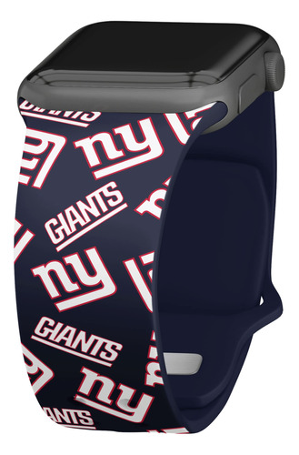 Hora Del Juego New York Giants Hd Watch Band Compatible Con