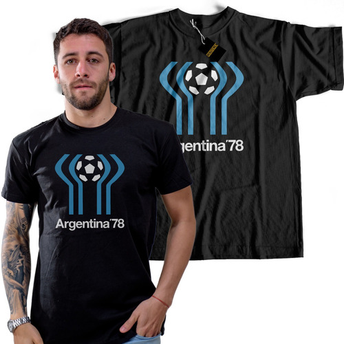 Remera Mundial Argentina 78 Futbol 100% Algodon