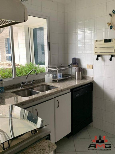 Apartamento Com 3 Dormitórios À Venda, 186 M² Por R$ 4.800.000,00 - Riviera - Módulo 6 - Bertioga/sp - Ap2698