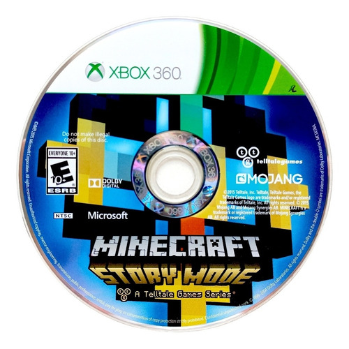 Minecraft Story Mode Xbox 360 En Español (Reacondicionado)