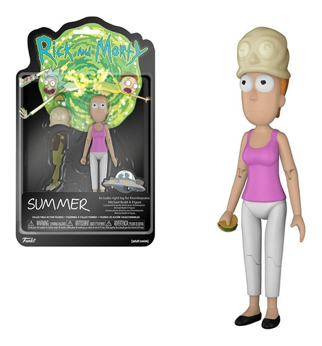 Funko Rick And Morty Muñeco Summer With Weird Hat