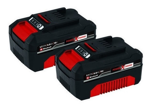 Batería Einhell Power X-change 18v  Twin Pack 2 X 4.0 Ah