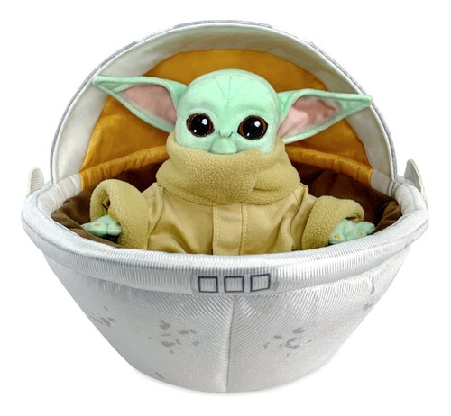 Imagem 1 de 10 de Pelúcia Yoda No Berço Star Wars The Child - Disney Store