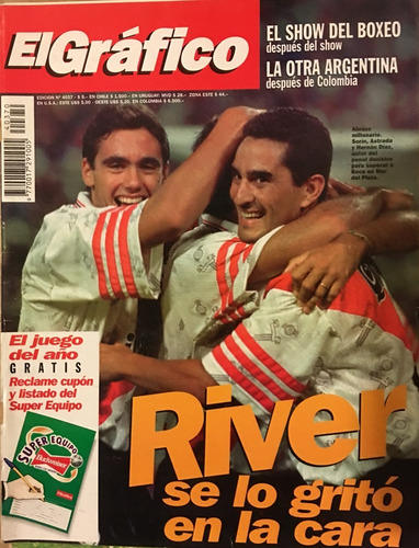 El Gráfico, N° 4037  Revista Fútbol Argentino, Cb