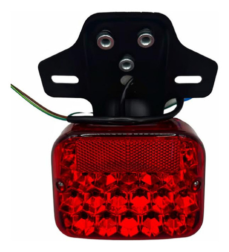 Calavera Stop Trasera Completo Led Cg125/ft125