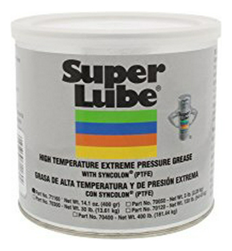 Grasa Super Lube Ep Para Altas Temperaturas, 400 G