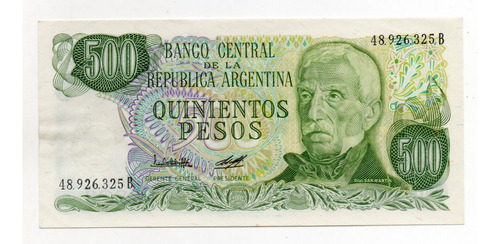 Argentina Billete 500 Pesos Ley Bottero 2427a Sc-