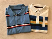 Comprar Lote Ropa Niños 2 Chombas Tommy Hilfiger Talle M (8-10)