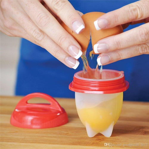 Moldes Para Cocinar Huevos Silicone Egg Boil X 6pacs !oferta