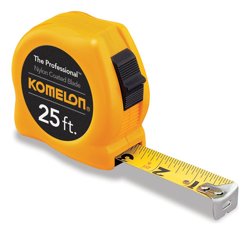 Komelon 4925 - Cinta Metrica De Acero Con Revestimiento De N