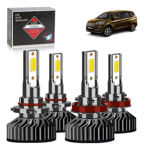 F2 Kit De Focos Led Luz Alta/baja/niebla For Suzuki