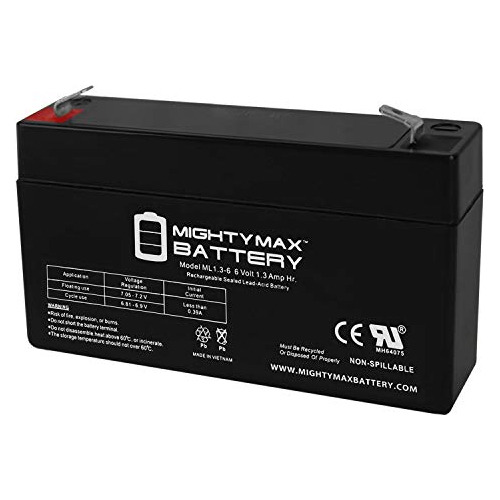 Batería De Respaldo De 6v 1.3ah 60914 Panel Ge Xt
