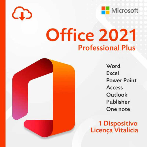 Pacote Office 2021 Pro Plus 32/64 Bits -vitalicio Permanente