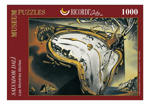 Reloj Flexible, Salvador Dalí  1000 Piezas  Ricordi