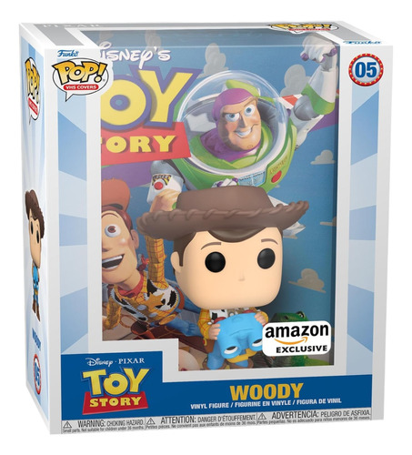 Funko Pop: Disney Portada Toy Story Woody (05) Exc