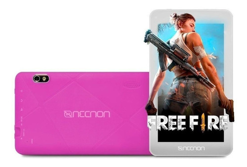 Tablet Con Funda M002q-2 Android 10 7 16gb Rosa 2gb Ram