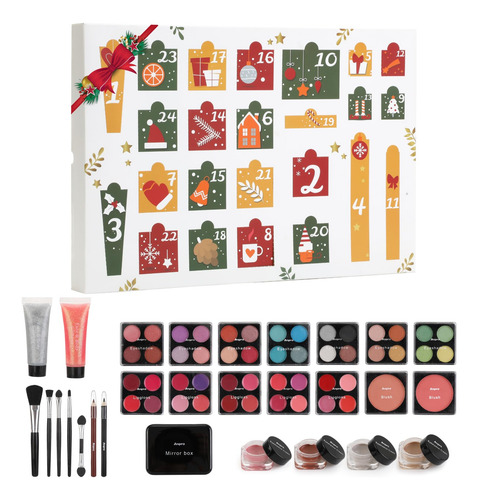 Set De Regalo De Navidad Gleamkid Con Calendario De Adviento