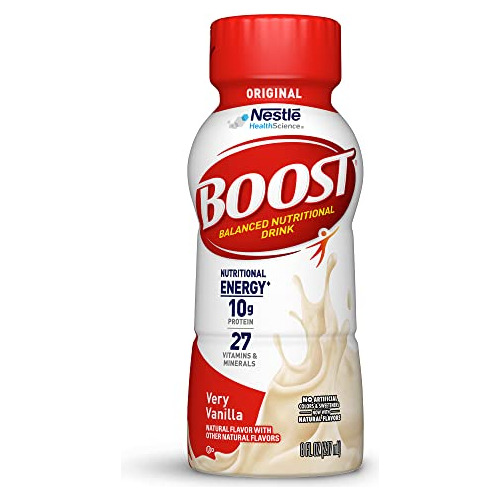 Bebida Nutricional Boost Vainilla, 8 Oz (pack 24)