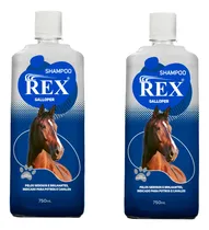 Comprar 2 Shampoo Para Cavalos Rex Galloper Crescimento 750ml Cada 