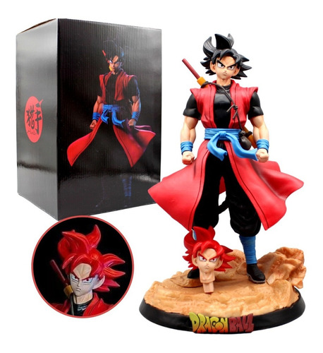 Dragon Ball Z Figura De Goku Ssj Dios De 32cm Coleccionable