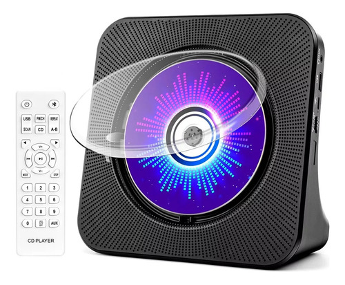 Reproductor De Cd Portátil Con Mando A Distancia Cd Player