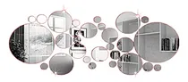 Comprar Pegatinas De Pared Efecto Espejo Set 32 Piezas Hogar Sala