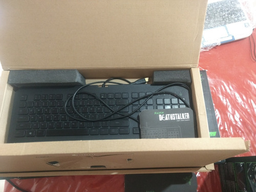 Kit Razer Tiamat 7.1 V1 Mais Teclado Deathstalker Exper