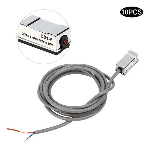 Interruptor Magnético De 10 Piezas Cs1 - F 10w Cilindro