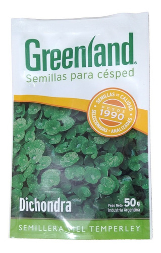 Semillas De Cesped Dichondra Greenland 50 Gr Importadas