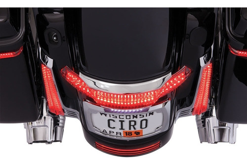 Ciro Porta Placas Con Luz Stop Para Harley Davidson Touring