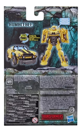 Transformers Rise Of The Beasts Bumblebee Flex Changers