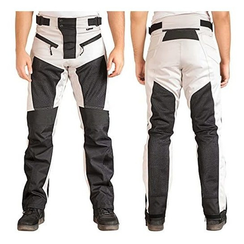 Pantalones Moto Malla Wickedstock Con Protección Ce