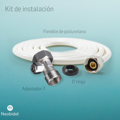 Imagen 8 de 10 de Bidet Para Inodoro Ducha Grifería Adaptable Bidet Matic Plus