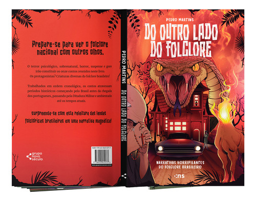 Do outro lado do folclore Narrativas horripilantes do folclore Brasileiro de Pedro Martins Editora Novo Século