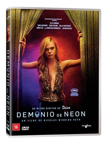 Dvd Demônio De Neon Elle Fanning Keanu Reeves Lacrado