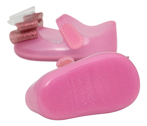 Sapatilha Infantil Colorê Laço Glitter - 02 Ao 04 - 18682e