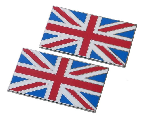 Triple-c Union Jack Insignias De Metal Para El Cuerpo Del Co