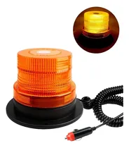 Comprar 50x Torreta Led Ambar Estrobo C\u002F Imán 16w 12 Led 12-24v