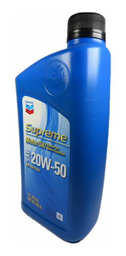 Aceite De Motor 20w50 Mineral Chevron Por Caja De 12 Unid