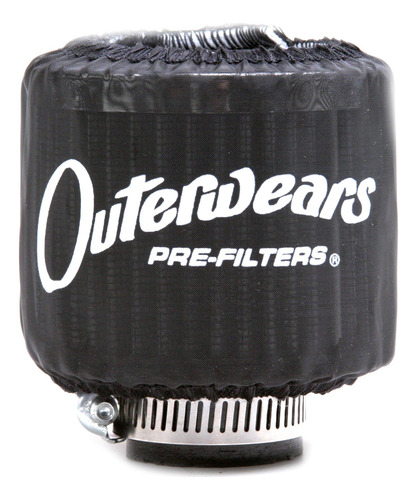 Prefiltro Ropa Exterior Negro Parte Superior Redondo 2.0 In
