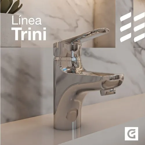 Griferia Monocomando Estalgrif Trini Lavatorio Bidet Cromo