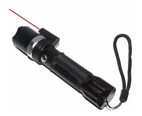 Linterna Laser Rojo Táctica Swat - Potente Y Brillante