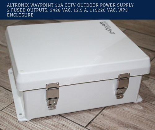 Fuente De Poder Cctv Para Exteriores Waypoint Altronix 30a
