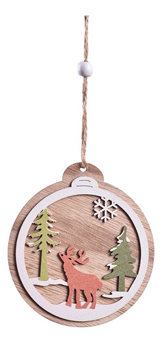3 Adornos Navideños De Granja, Árbol De Navidad, Colgantes