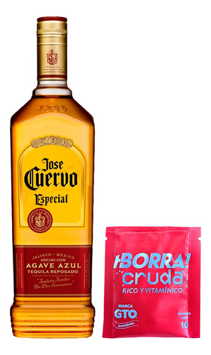 Cuervo Especial Rep 990ml + Bebida En Polvo Borra Cruda 10g